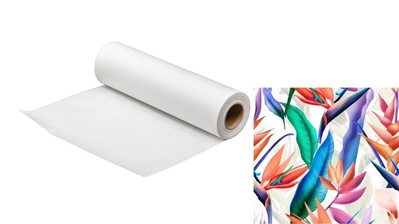 Papier de sublimation adhésif 100 g/m²
   