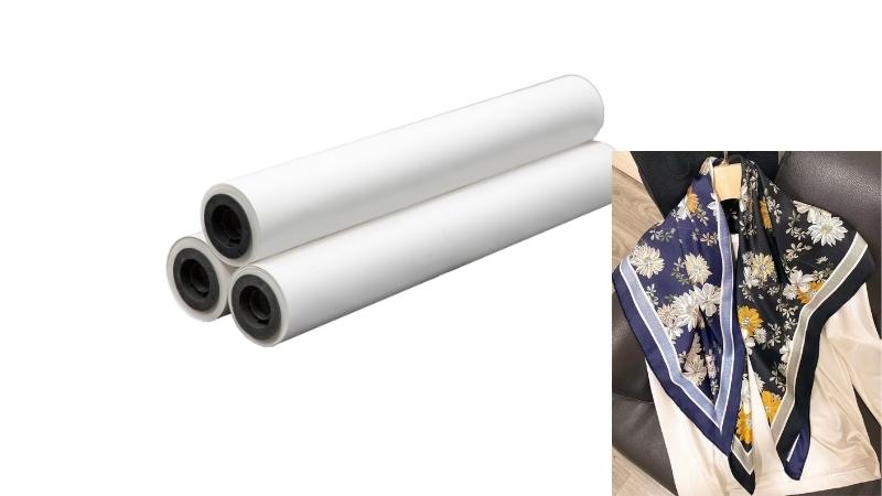 Papier de sublimation grand format 60 g/m²
   